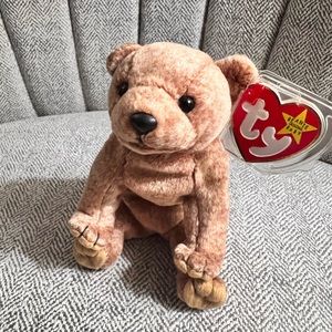 TY beanie baby pecan the bear
